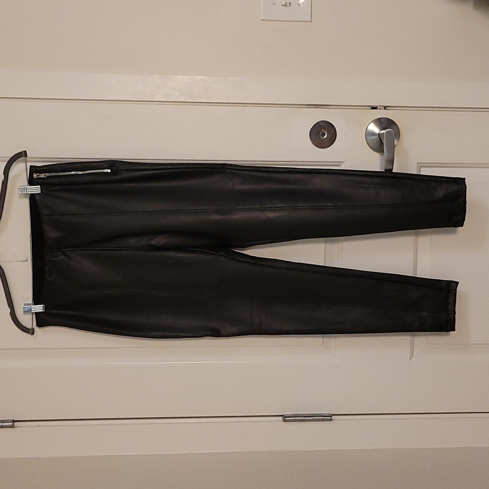 New Look ASOS faux leather patent skinny trouser pants